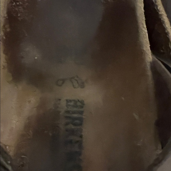 Birkenstock Tan Leather Sandals - Picture 2 of 4